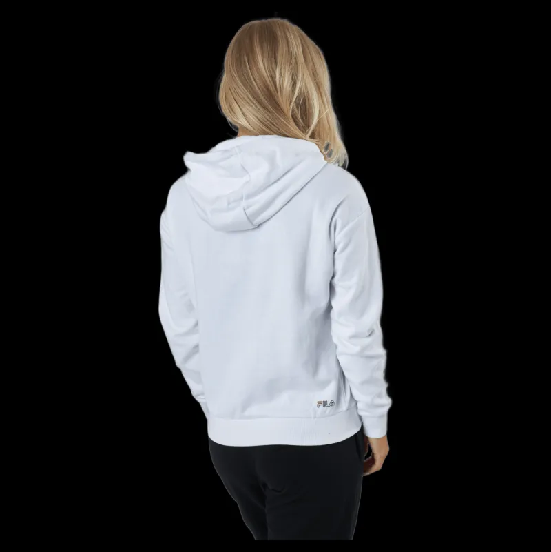Fila Larkin Hoody Bright White Vit Sale