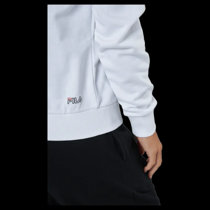 Fila Larkin Hoody Bright White Vit Sale