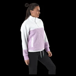 Burton Larosa H/Z Sherpa Fleece Pink/White Rosa och Vit Discount
