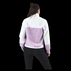 Burton Larosa H/Z Sherpa Fleece Pink/White Rosa och Vit Discount