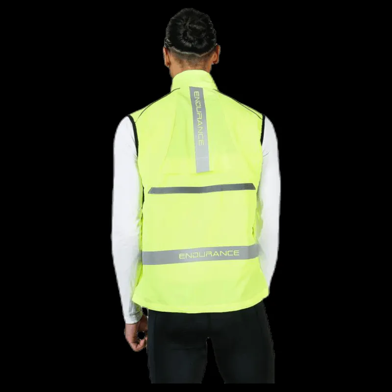 Outlet Endurance Laupen Running Vest Yellow Gul