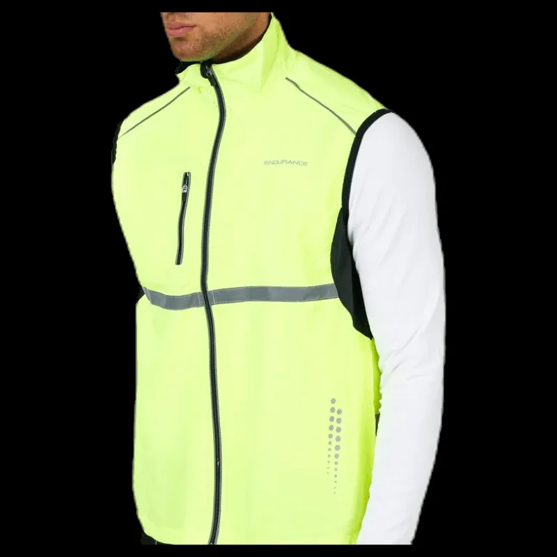 Outlet Endurance Laupen Running Vest Yellow Gul