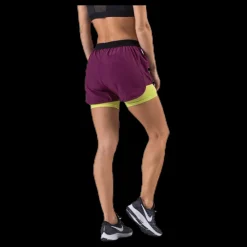 Newline 2-Lay Shorts Purple/Green Lila och Grön