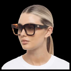 Best Le Specs Le Sustain - Tradeoff Dark Tort Brun