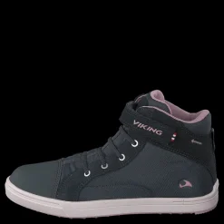 Clearance Viking Leah mid kids GTX Dark grey/Dusty pink Grå