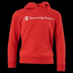 Champion Legacy Hoodie Junior Red Röd Clearance