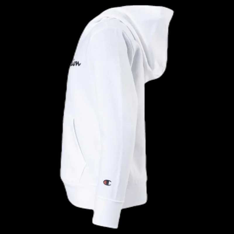 Champion Legacy Hoodie Junior White Vit Sale