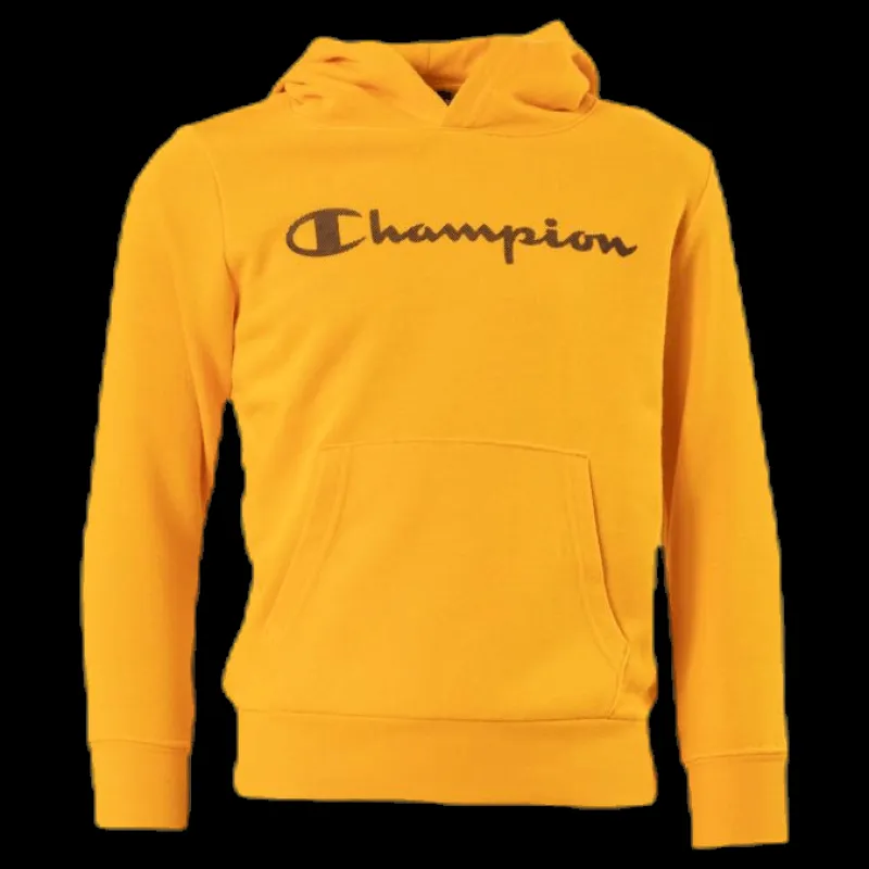Outlet Champion Legacy Hoodie Junior Yellow Gul