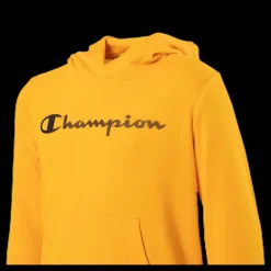 Outlet Champion Legacy Hoodie Junior Yellow Gul