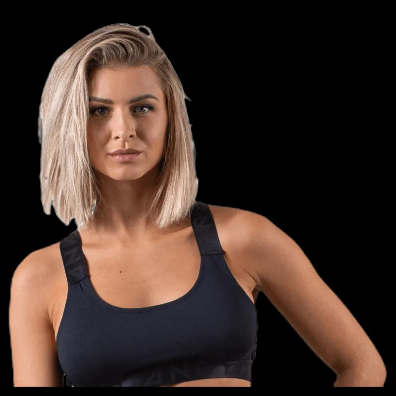 Frank Dandy Legend Mesh Bralette Black Svart Discount