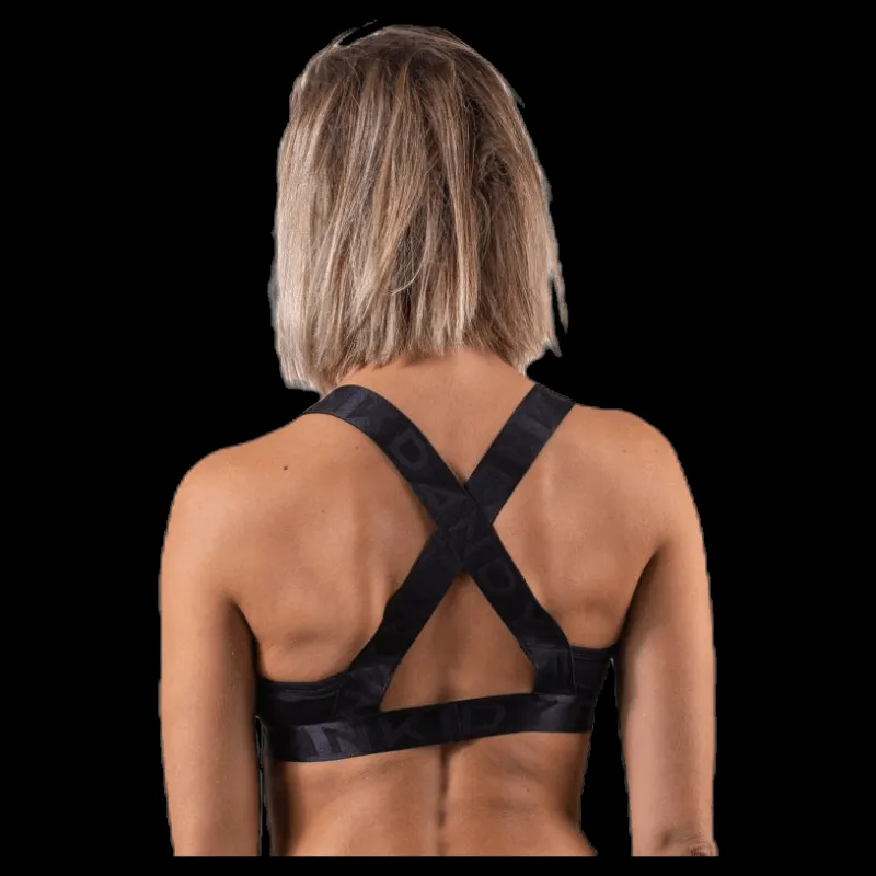 Frank Dandy Legend Mesh Bralette Black Svart Discount