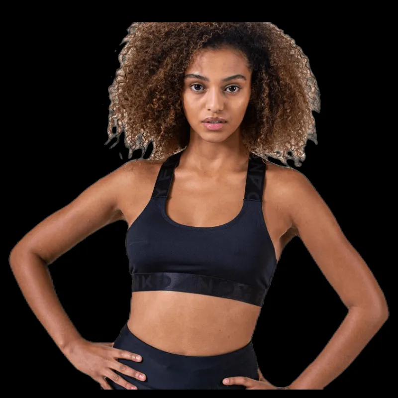 Frank Dandy Legend Mesh Bralette Black Svart Discount