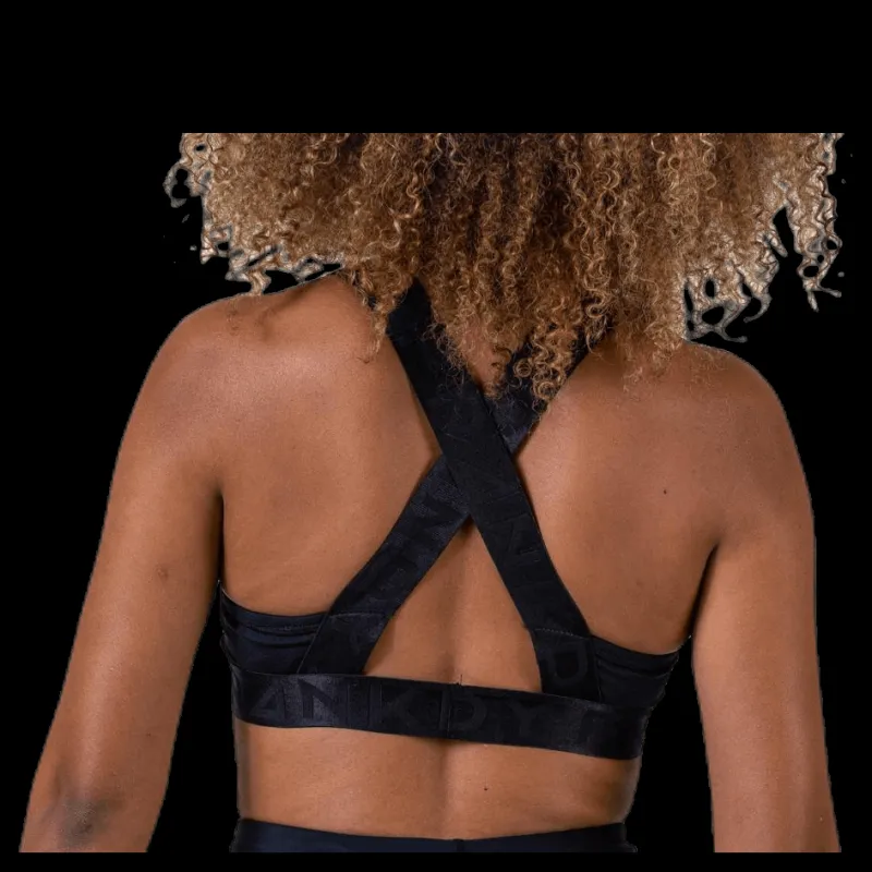 Frank Dandy Legend Mesh Bralette Black Svart Discount