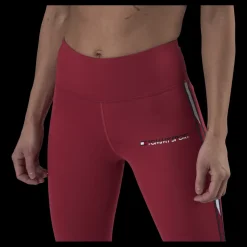 Discount Tommy Hilfiger Sport Legging Full Length With Tape Pink Rosa