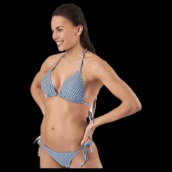 Hot Waikani Beachwear Lekika Triangle Blue/Patterned Blå och Mönstrad