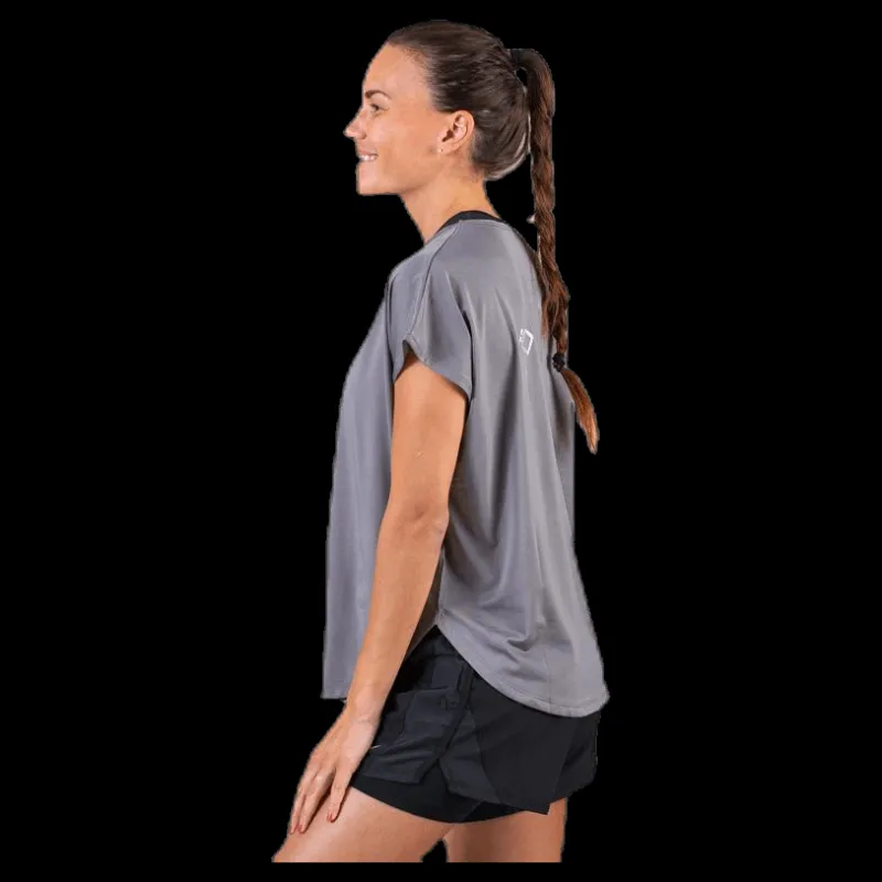 Röhnisch Leo Loose Top Grey Grå Best