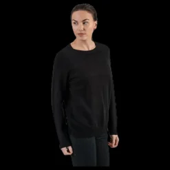 Only Lesly Kings L/S Pullover Knt Black Svart