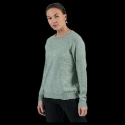 Only Lesly Kings L/S Pullover Knt Green Grön Hot
