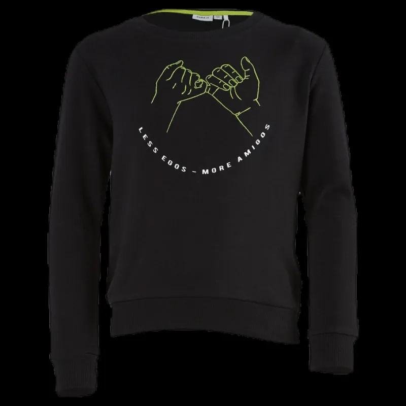 Name It Lexo Ls Light Swe Black Svart