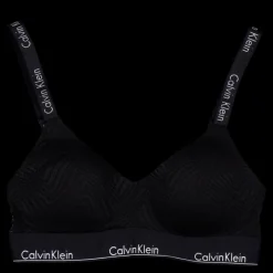 Calvin Klein Lghtly Lined Bralette Black Svart Online
