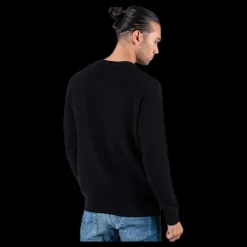 Jack & Jones Liam Knit Crew Neck Black Svart