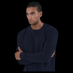 Jack & Jones Liam Knit Crew Neck Blue Blå Outlet