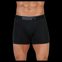 Best Puma Lifestyle Sueded Cotton Boxer 3p Black Svart