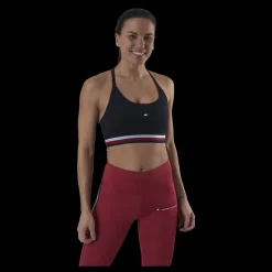 New Tommy Hilfiger Sport Light Intensity Gb Stp Racer Bra Blue Blå
