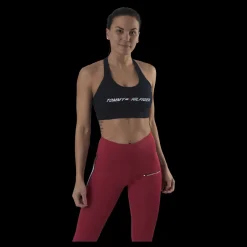 Online Tommy Hilfiger Sport Light Intensity Graphic Bra Blue Blå