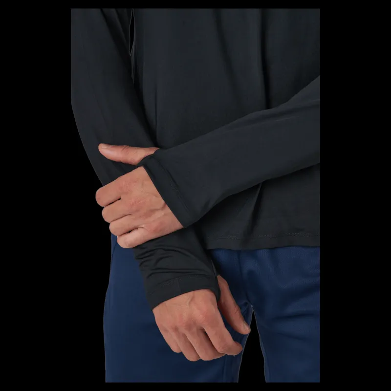 Best 2XU Light Speed 1/2 Zip Black/silver Reflective Svart