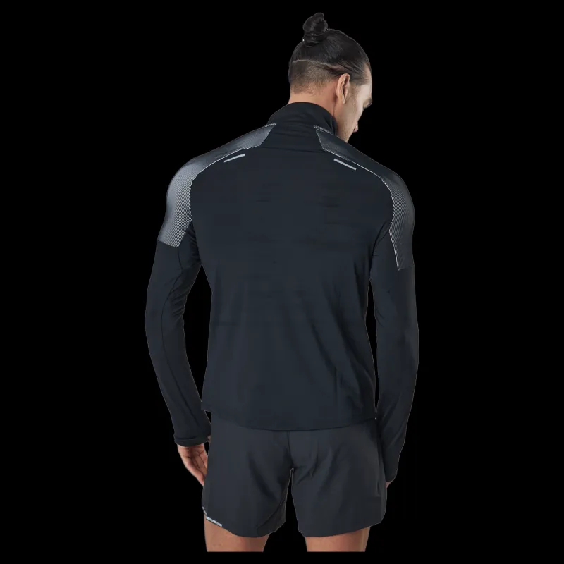 2XU Light Speed 1/2 Zip Black/silver Reflective Svart Hot