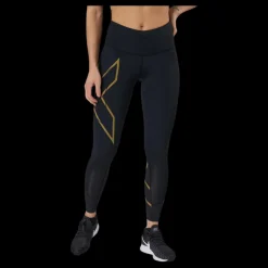 Discount 2XU Light Speed Mid-Rise Compression Black/Gold Svart och Guld