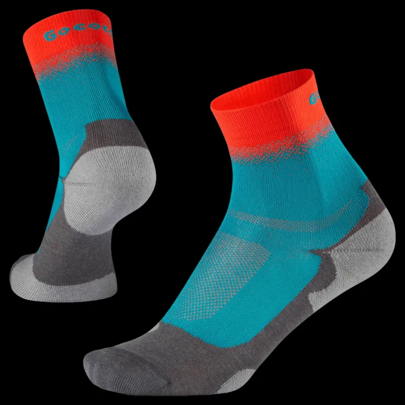 Gococo Light Sport High Dark Turquoise/redorange Turkos och Röd Hot