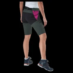 Peak Performance Light SS Carbon Shorts Pink/Green Rosa och Grön New