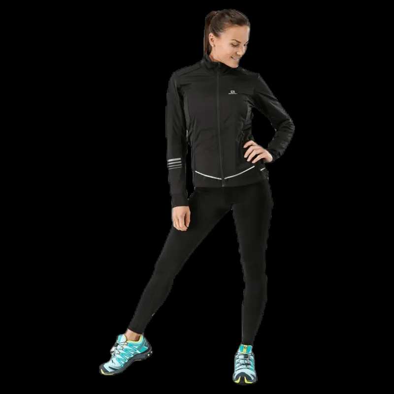 Discount Salomon Lightning Lightshell Jacket Black