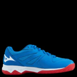Mizuno Lightning Star Z6 Junior French Blue / White / Fiery Re Blå
