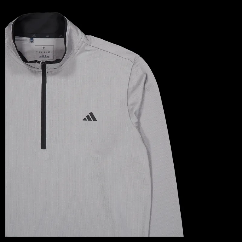 adidas Lightweight Half-Zip Top Grey Three Grå