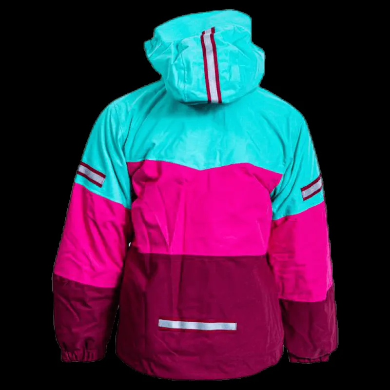 Bergans of Norway Lilletind Insulated Kids Jacket Pink/Green Rosa och Grön Outlet