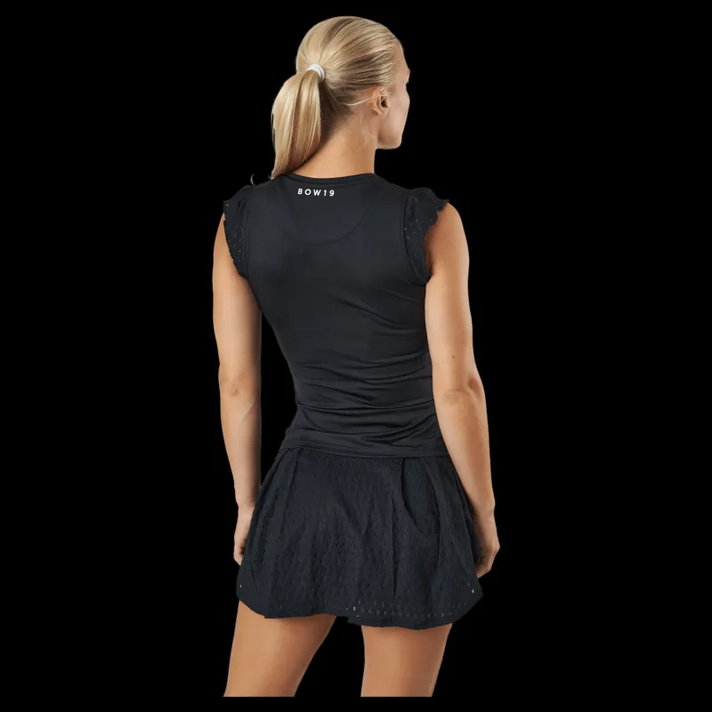 BOW19 Lily Tee Black Svart