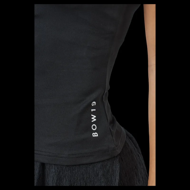BOW19 Lily Tee Black Svart