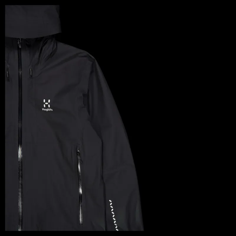 Haglöfs L.i.m Gtx Jacket True Black Svart Sale
