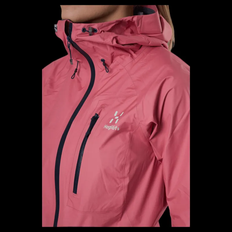 Outlet Haglöfs L.I.M Jacket Pink Rosa