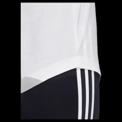 Best adidas Linear Loose Tank White/Black Vit