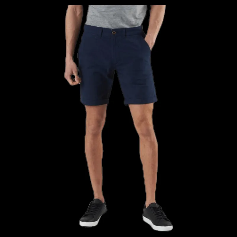 Sale Jack & Jones Linen Chino Shorts Blue Blå