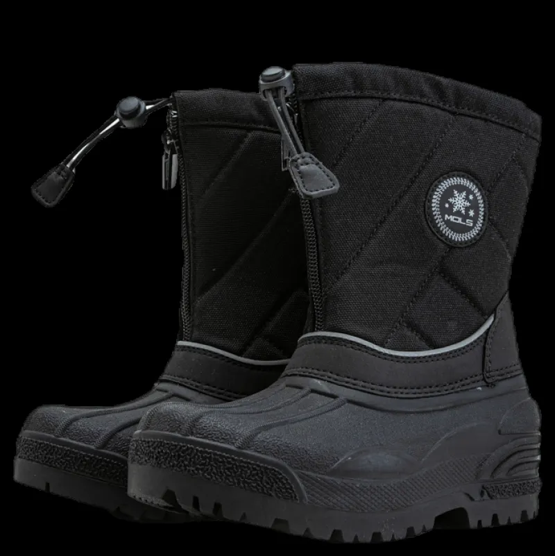 Clearance Mols Linga Kids Winterboot Black Svart