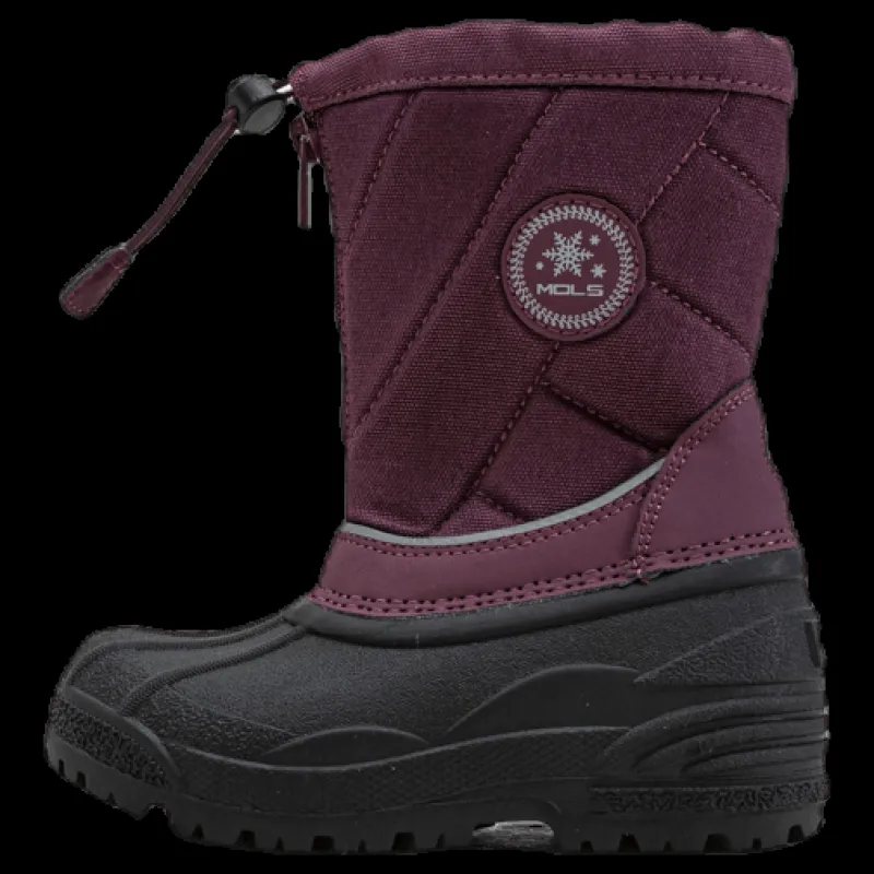Mols Linga Kids Winterboot Purple Lila