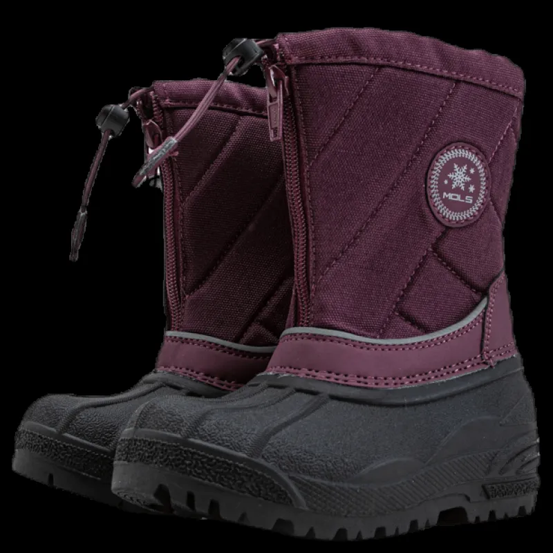 Mols Linga Kids Winterboot Purple Lila