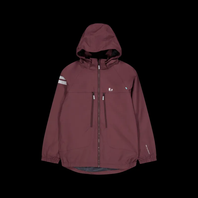 Sale Lindberg Lingbo Shell Jacket Dark Plum Lila