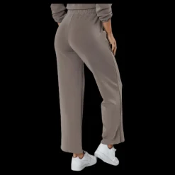 Pieces Lise Hw Wide Pant Lounge Beige Outlet