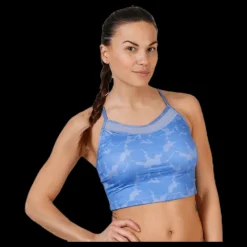 New BLACC Live Crop Top Blue Blå